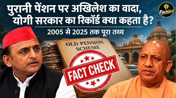 OPS पर अखिलेश के वादे के बीच जानिए योगी सरकार ने 50 हजार कर्मचारियों के लिए कैसे खोला पुरानी पेंशन का रास्ता Factgiri fact Check